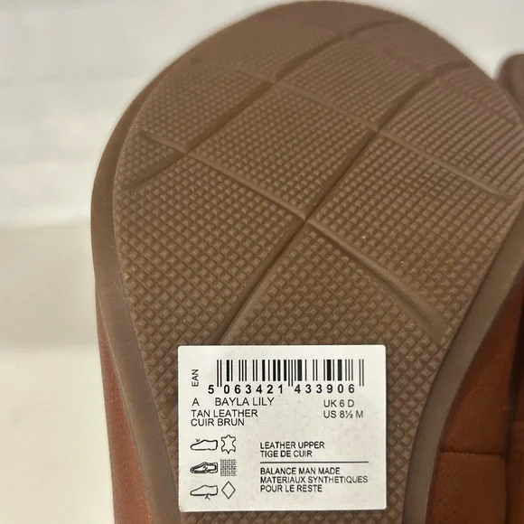 Clarks NWT Bayla Lily Mary Jane leather Pump Sz.8.5 boho comfort office classic - Picture 8 of 8